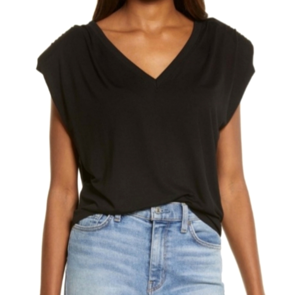 NWT Treasure & Bond Padded Shoulder Tank Top
